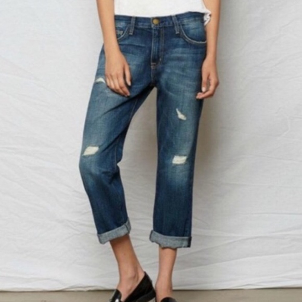 Current Elliott Loved Destroy Boyfriend Jeans